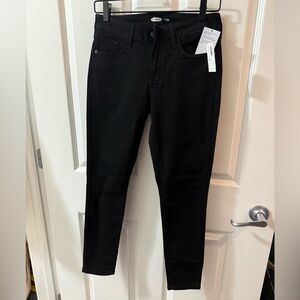 Old Navy- Women's Black Rockstar, Super Skinny Jeans, Size 8 Short